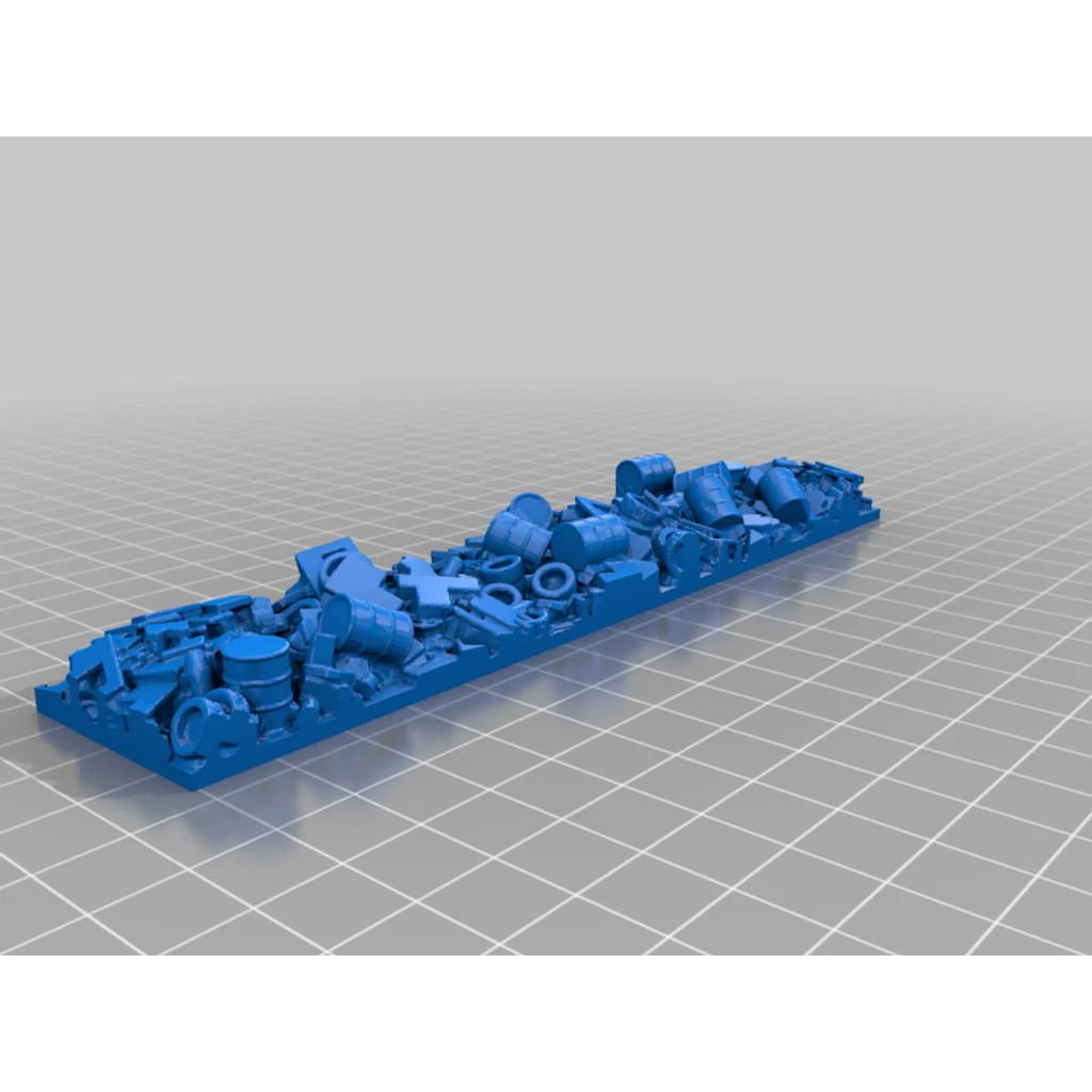 HO Scale Junk Scrap Load