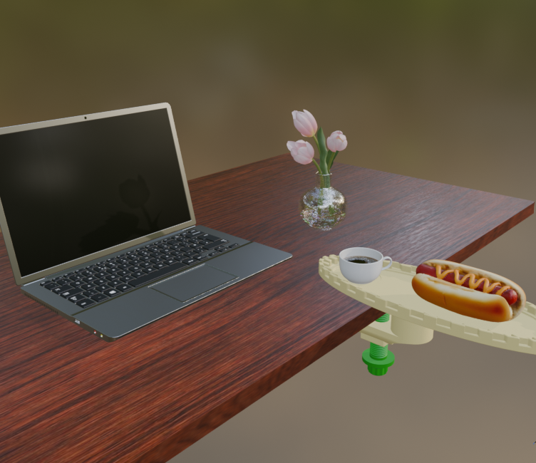 Armrest for the table