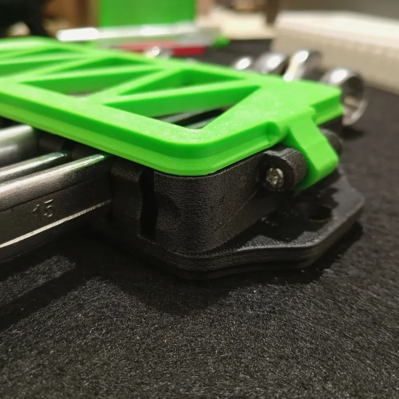 Compact key holder by Makerspace | Download free STL model | Printables.com