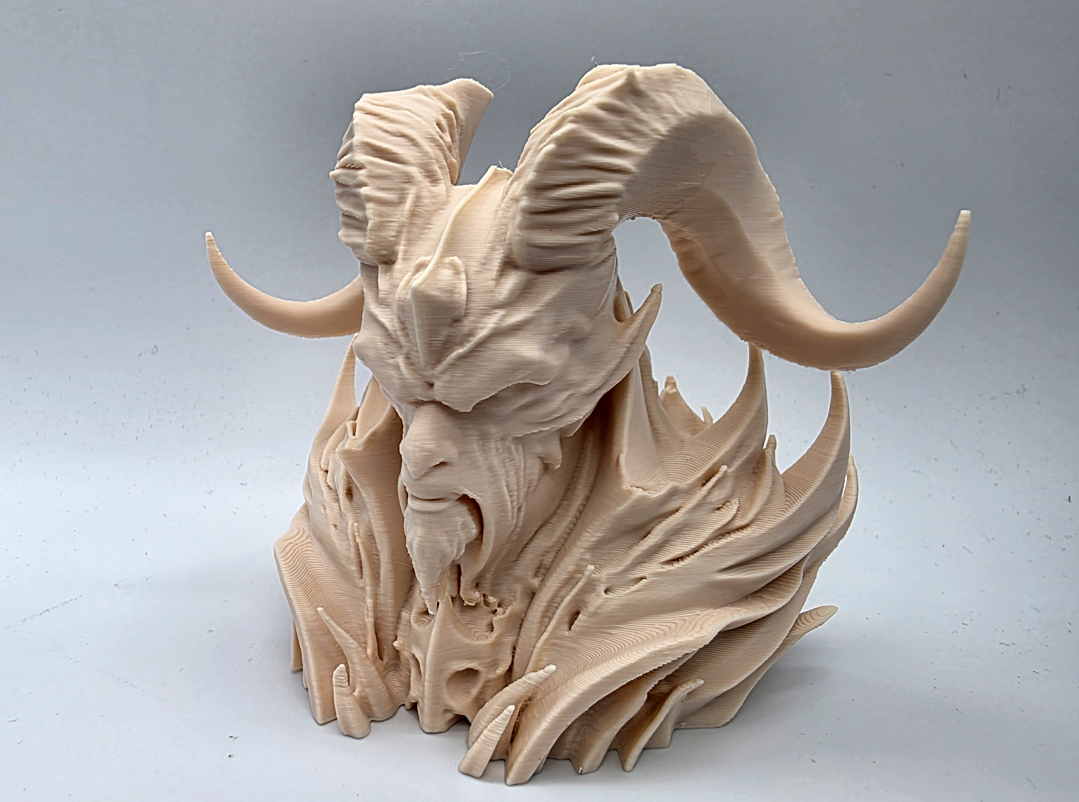 Horned Demon Bust