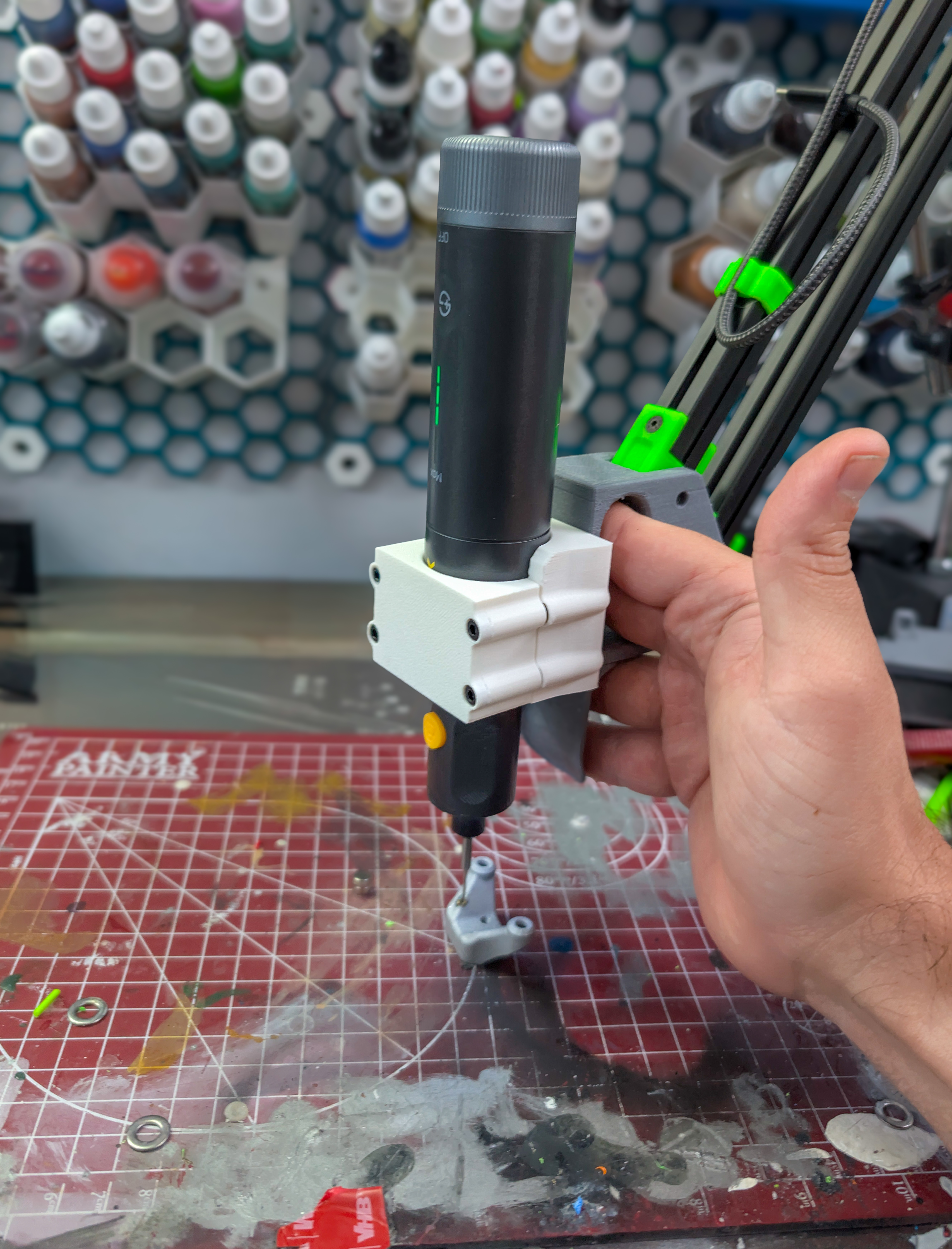 FRAKS Flexarm - Fanttik F2 Pro Rotary Tool Mount
