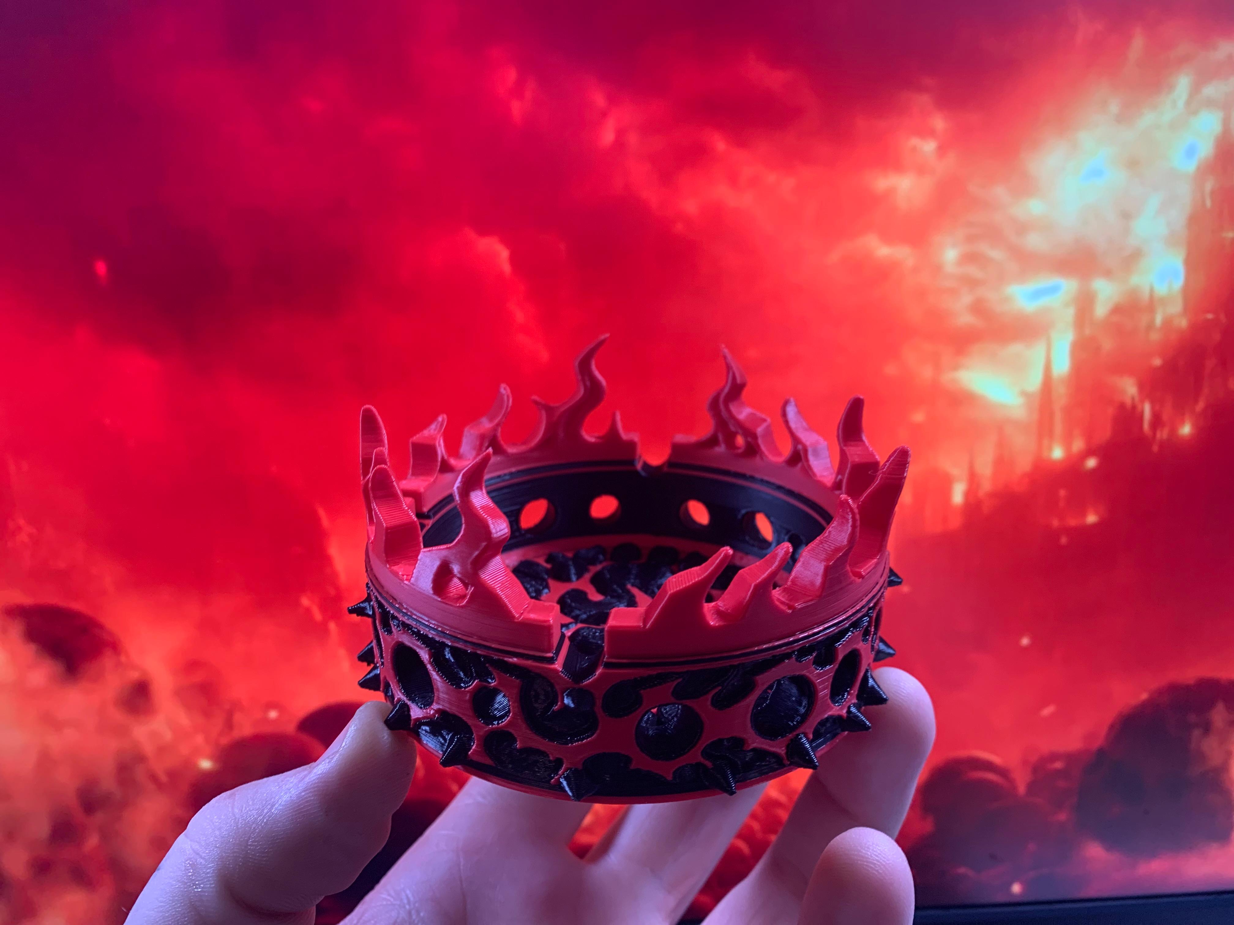 Ashtray from Hell V1 by REDBEARD-PRINTS ( Single and Multi Color Files )