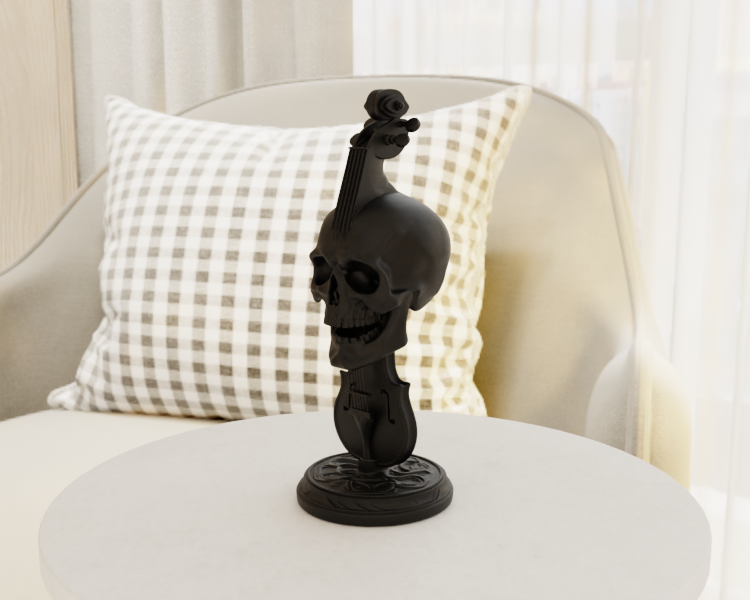 Violin Skull — miniatura 2