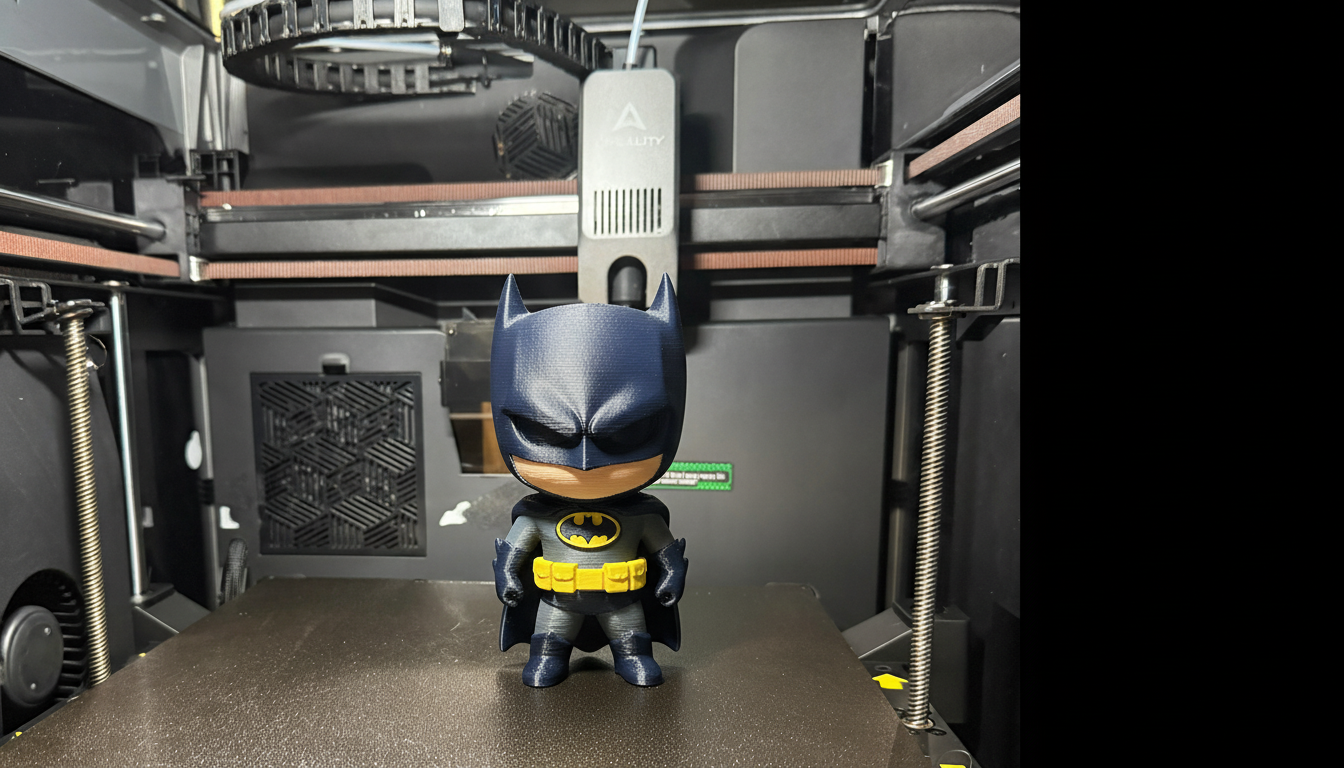 Chibi Green Batman – Emerald Caped Crusader