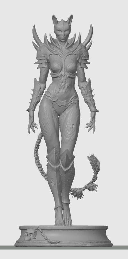 Warhammer cat-girl 6