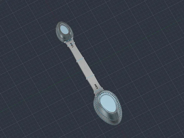4-in-1 Measuring Spoon 15-4.5-2.5-1.2ml