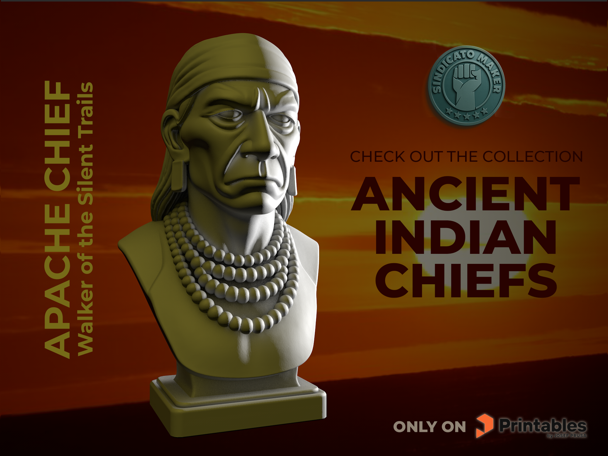 Apache chief - Walker of the Silent Trails