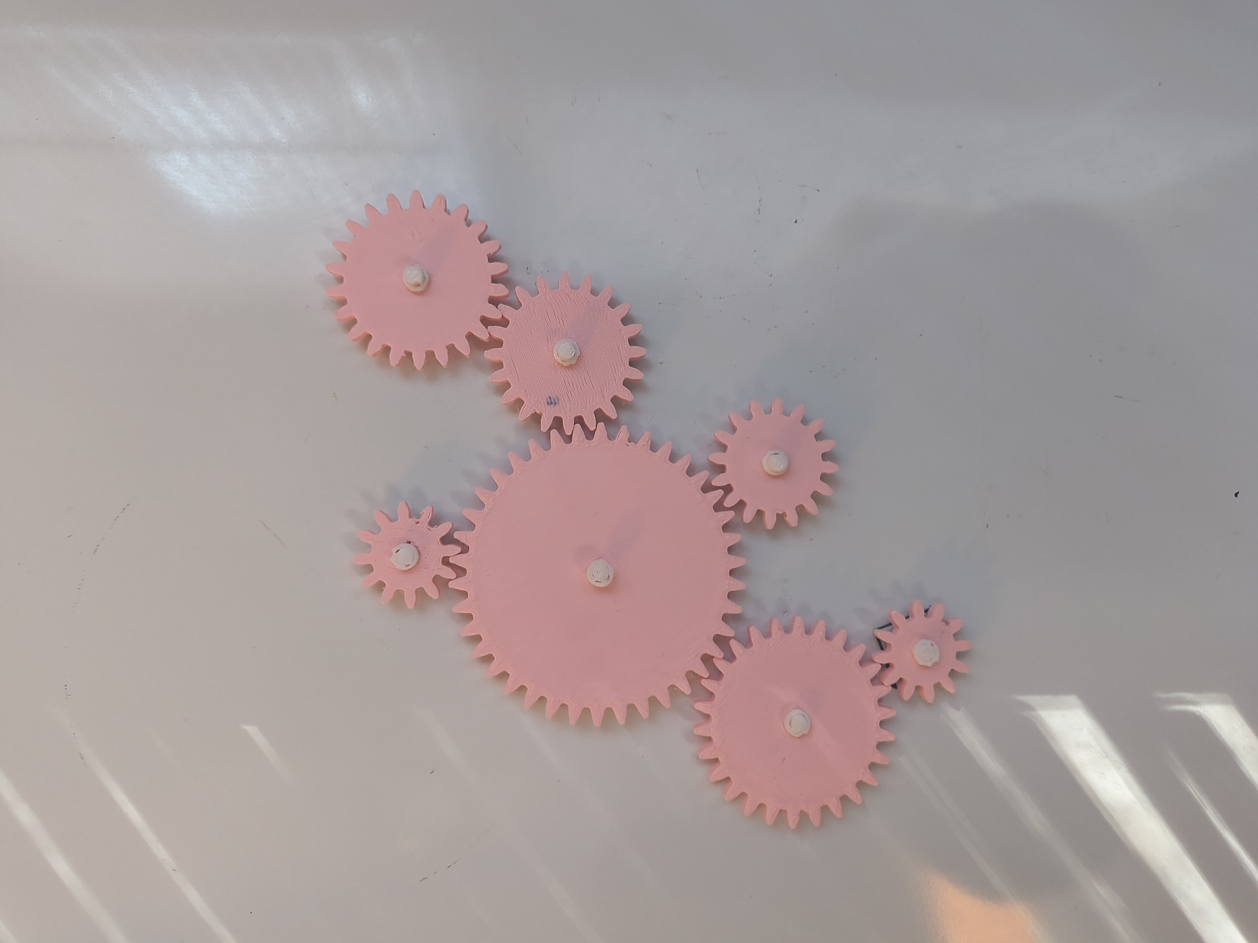 Stick-To-Anything Gear fidget