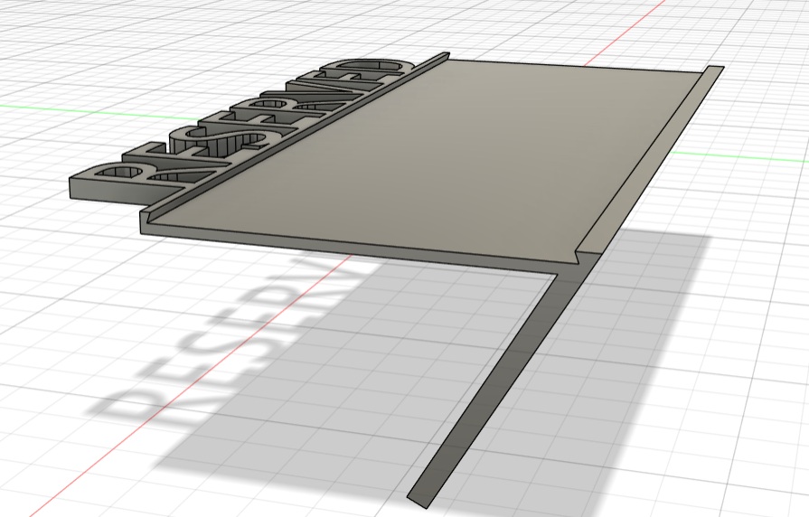 RESERVED TABLE PLACE MARKER PLACEHOLDER