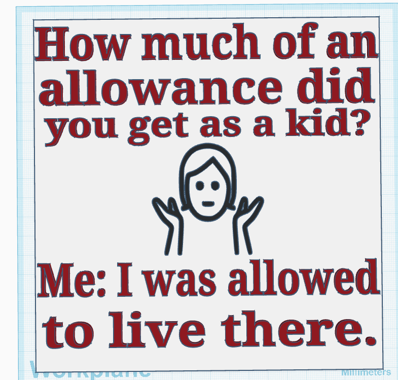 Allowance Sign