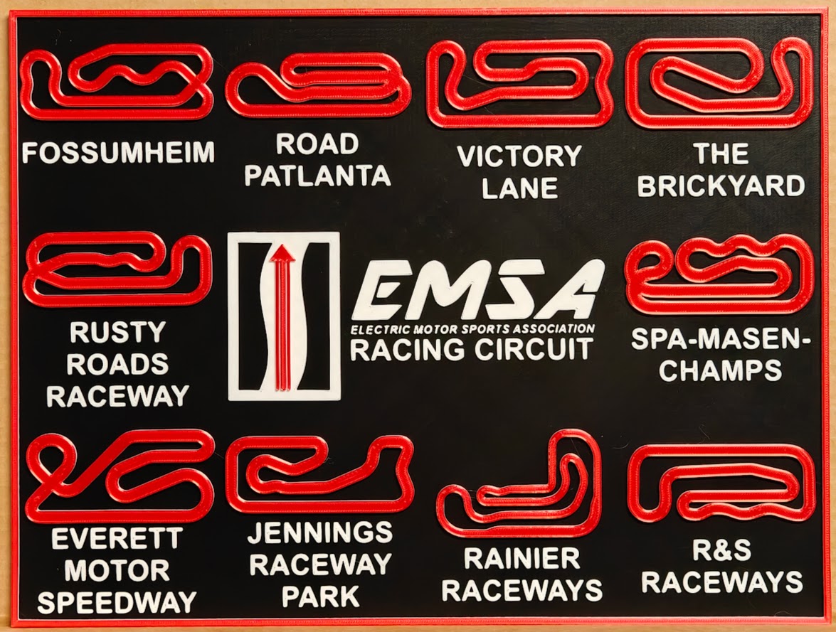 EMSA Racing Circuit Wall Art