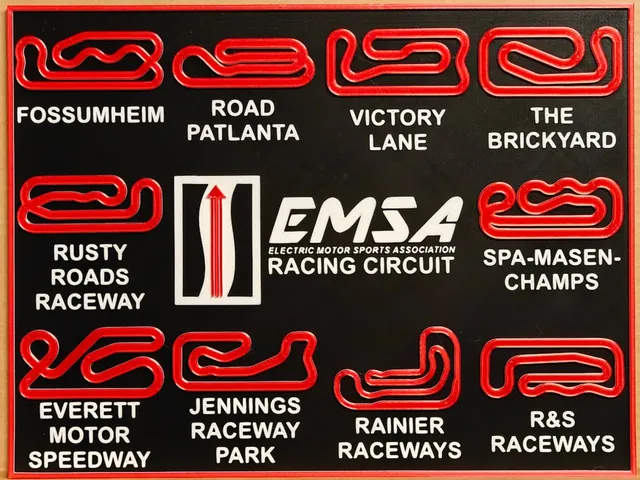 EMSA Racing Circuit Wall Art