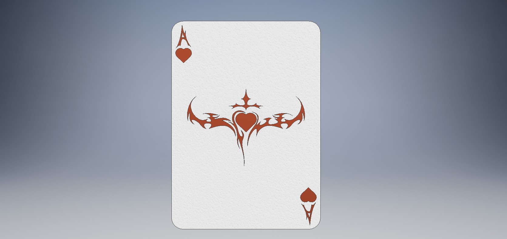 Ace of hearts re-design