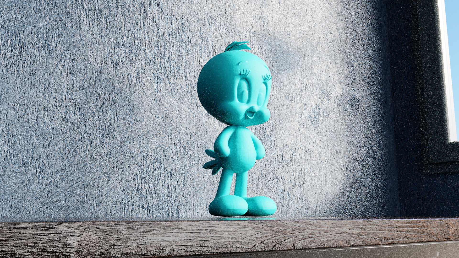 Miniatura 7 do modelo 3D Plush Tweety