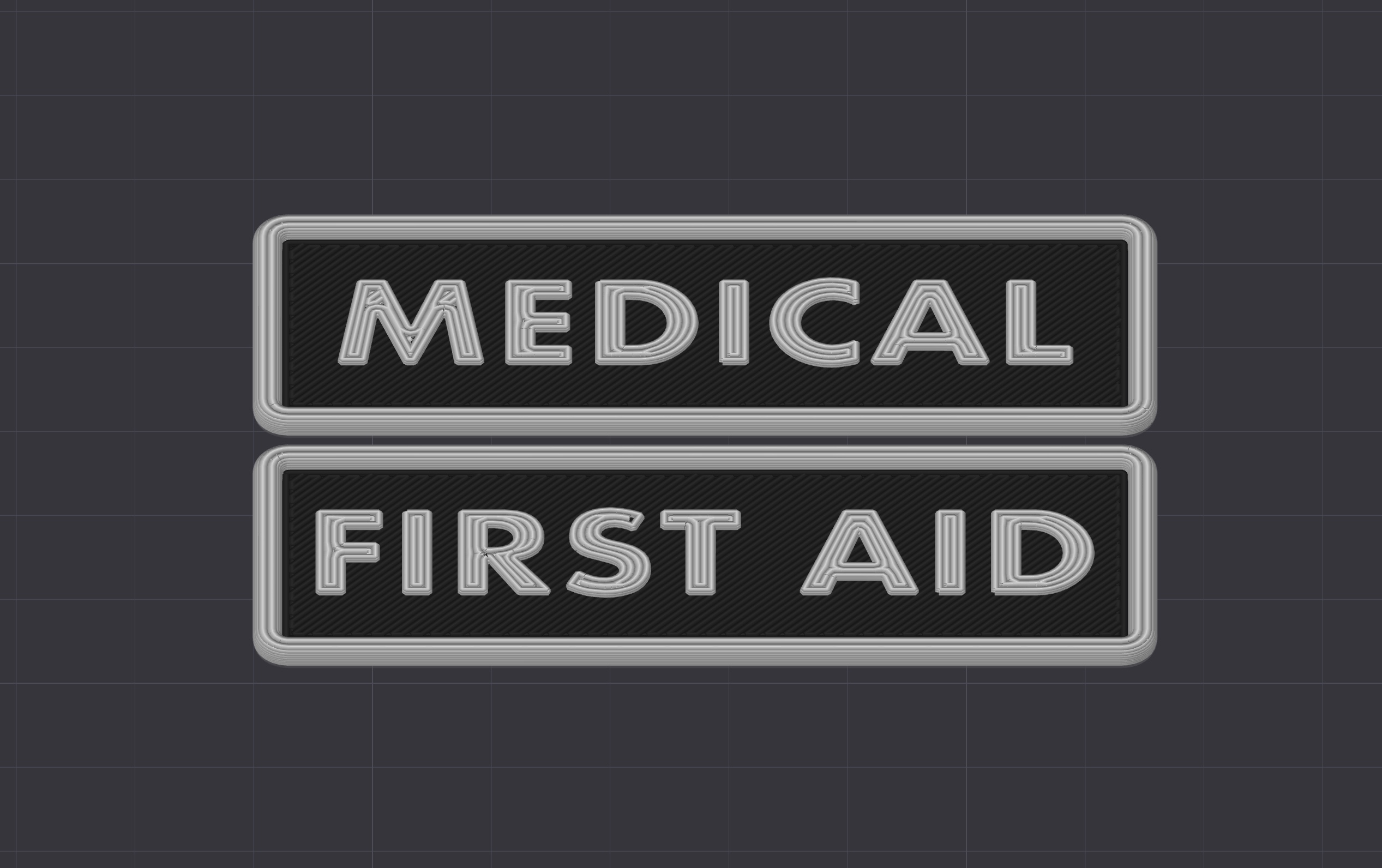 EDC MEDICAL / FIRST AID Patches (3x1 inch velcro) — thumbnail 2