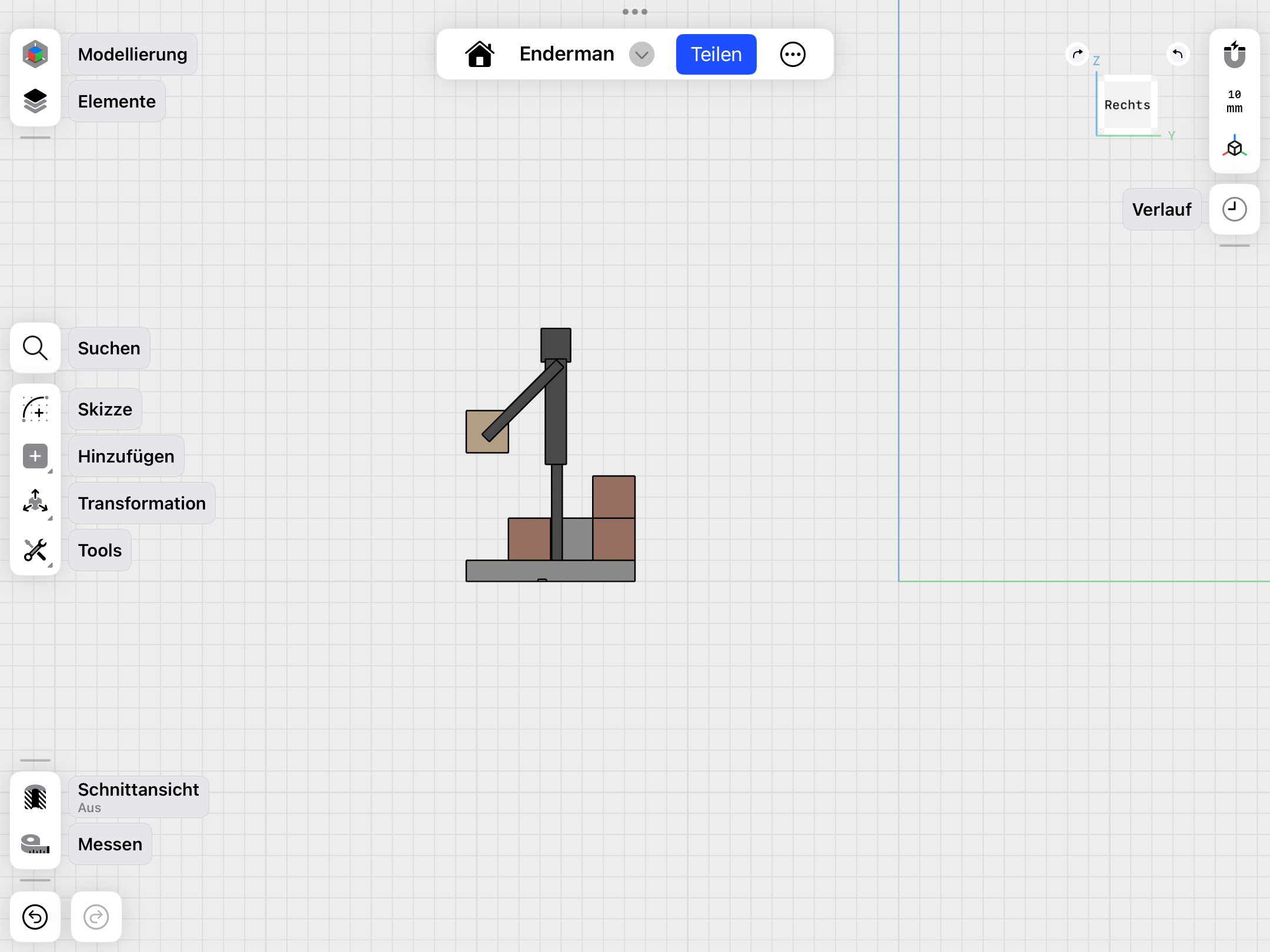 Miniatura 4 do modelo 3D Minecraft Enderman V2
