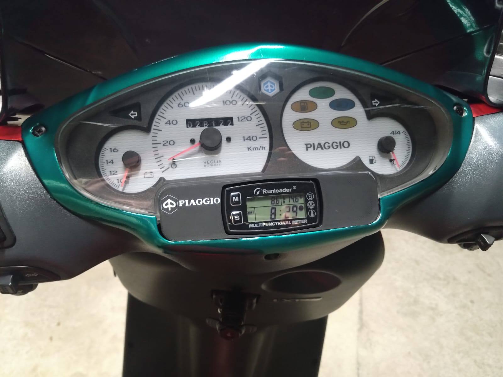 Runleader PIAGGIO cockpit