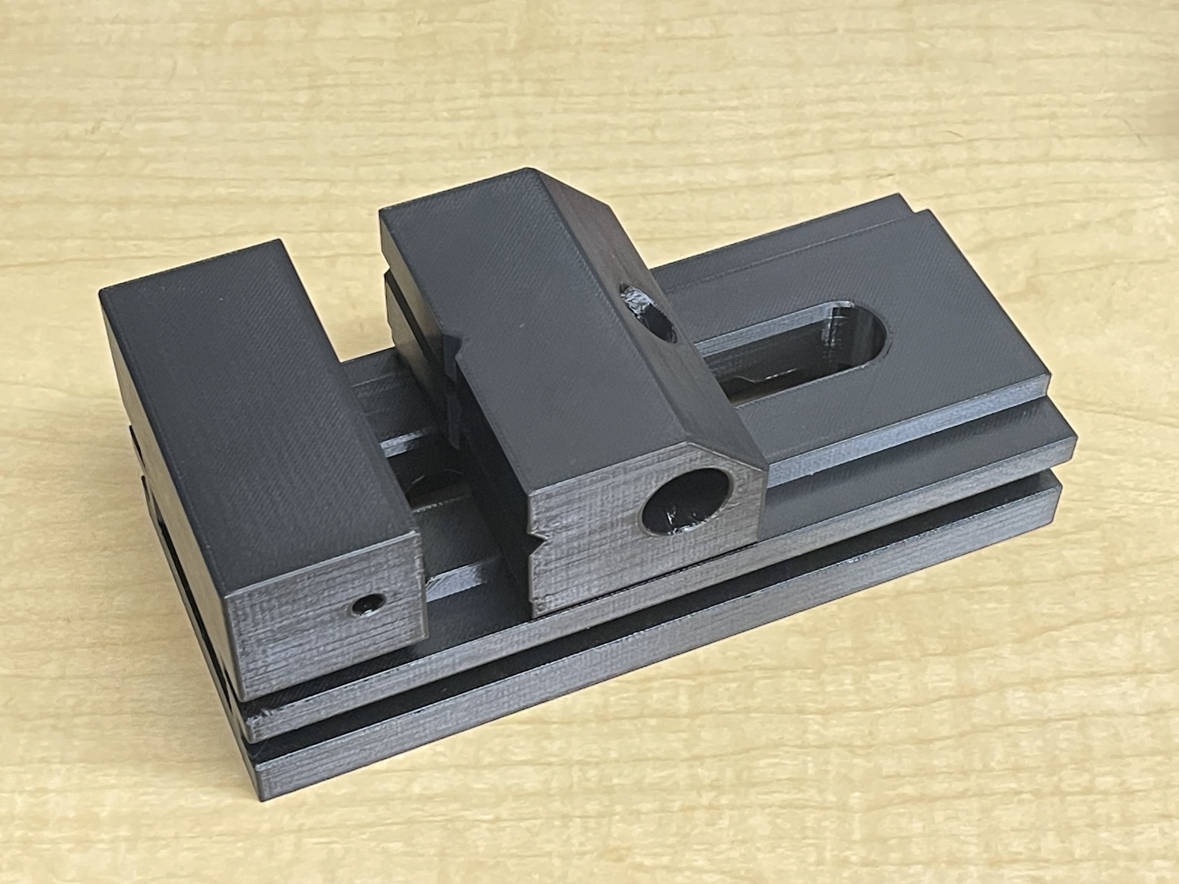 Small vise, soon to have removable jaws