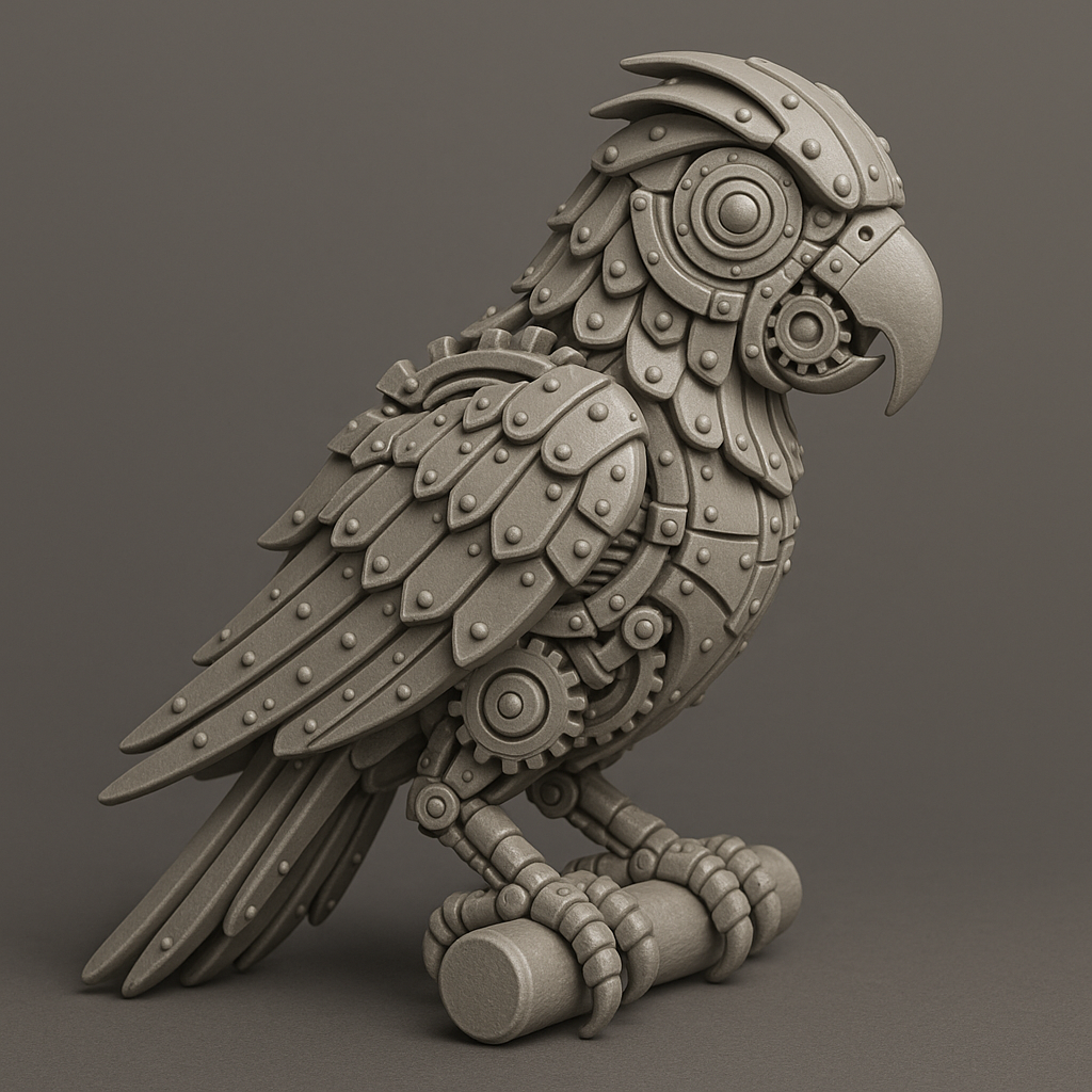 Steampunk Parrot