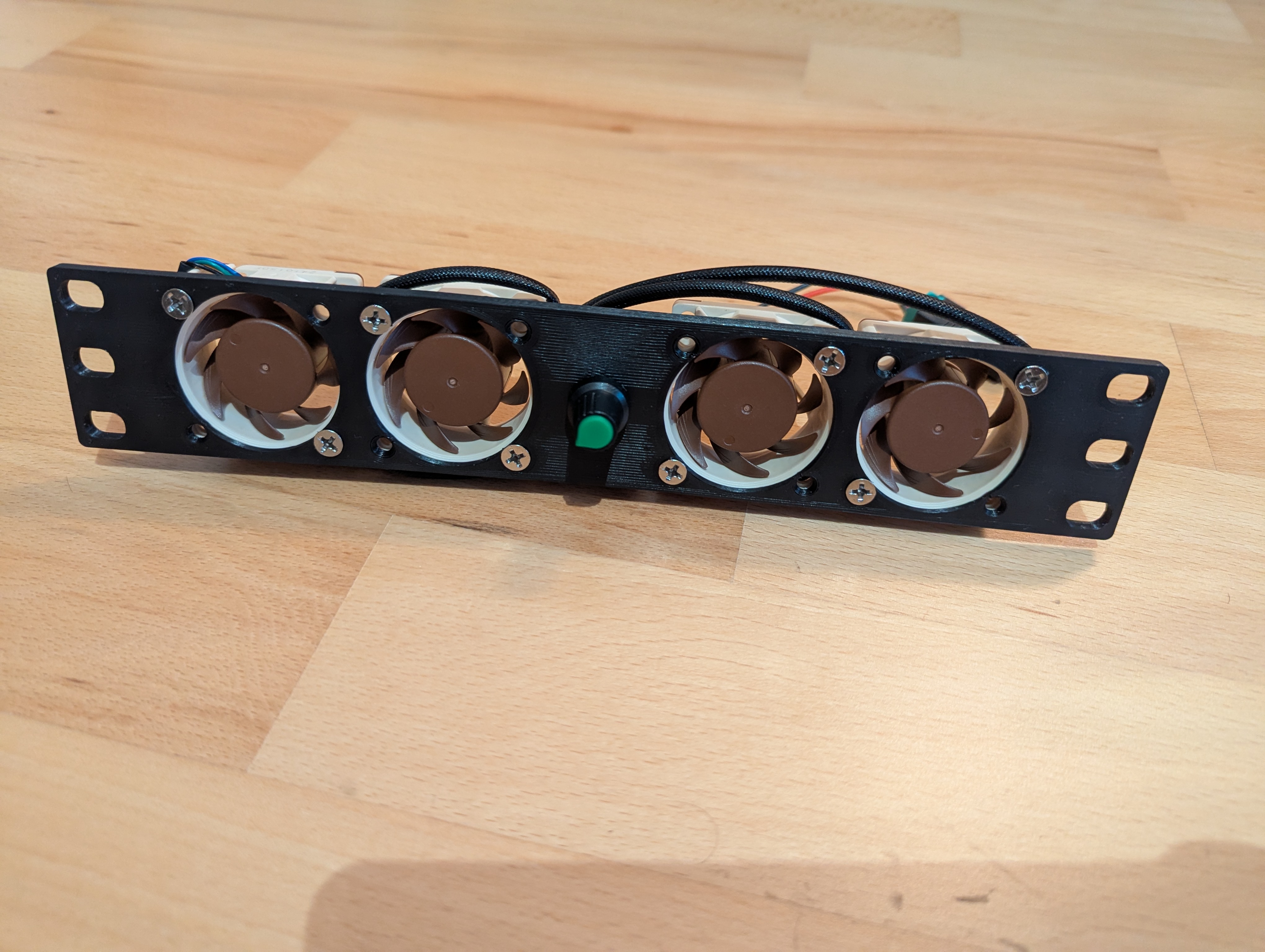 10inch 40mm Fan Rack Mounting Plate