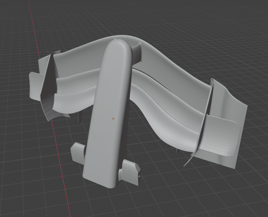 F1 2026 Front Wing (Print in one piece, no assembly required)