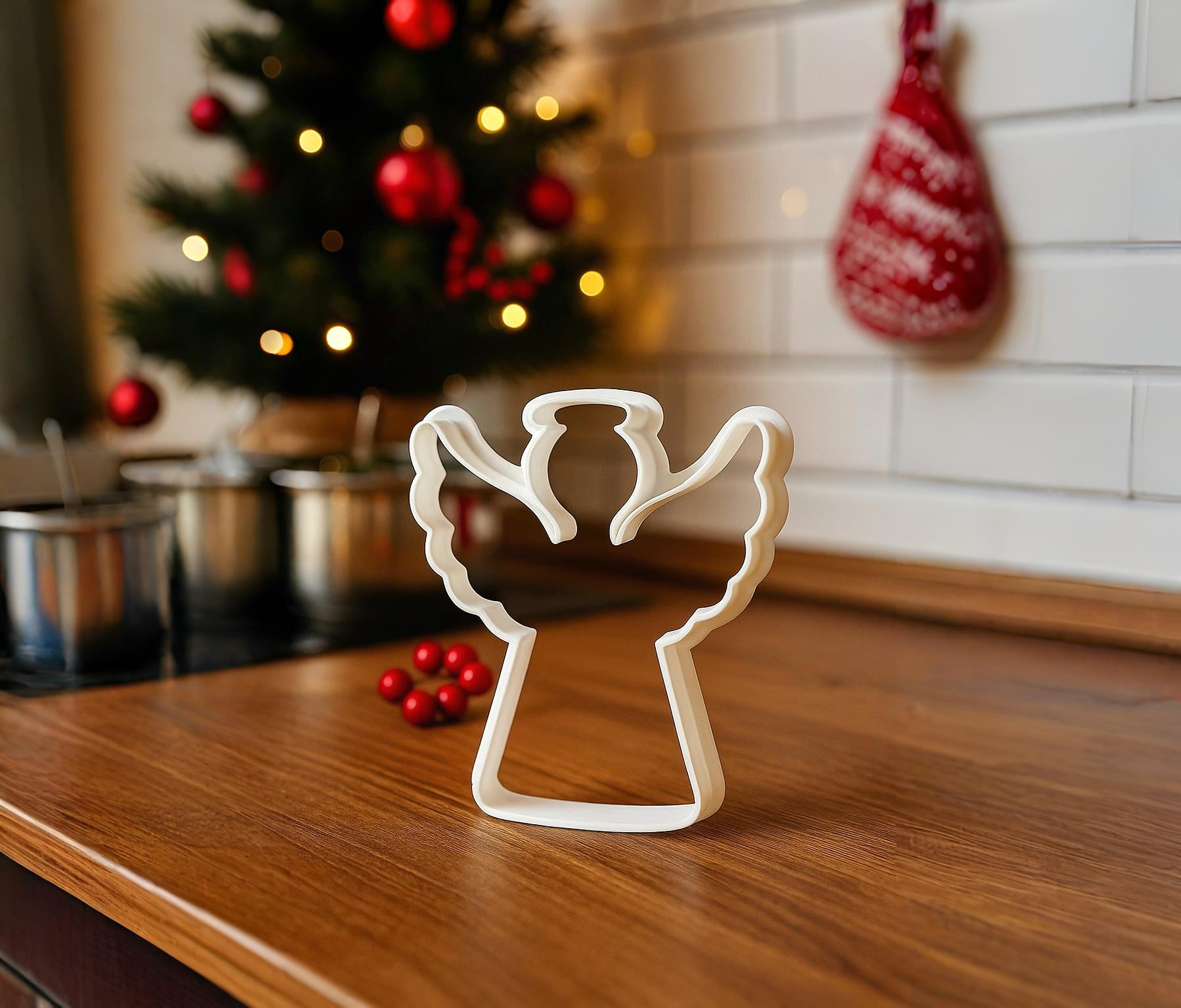 Christmas Angel Cookie Cutter