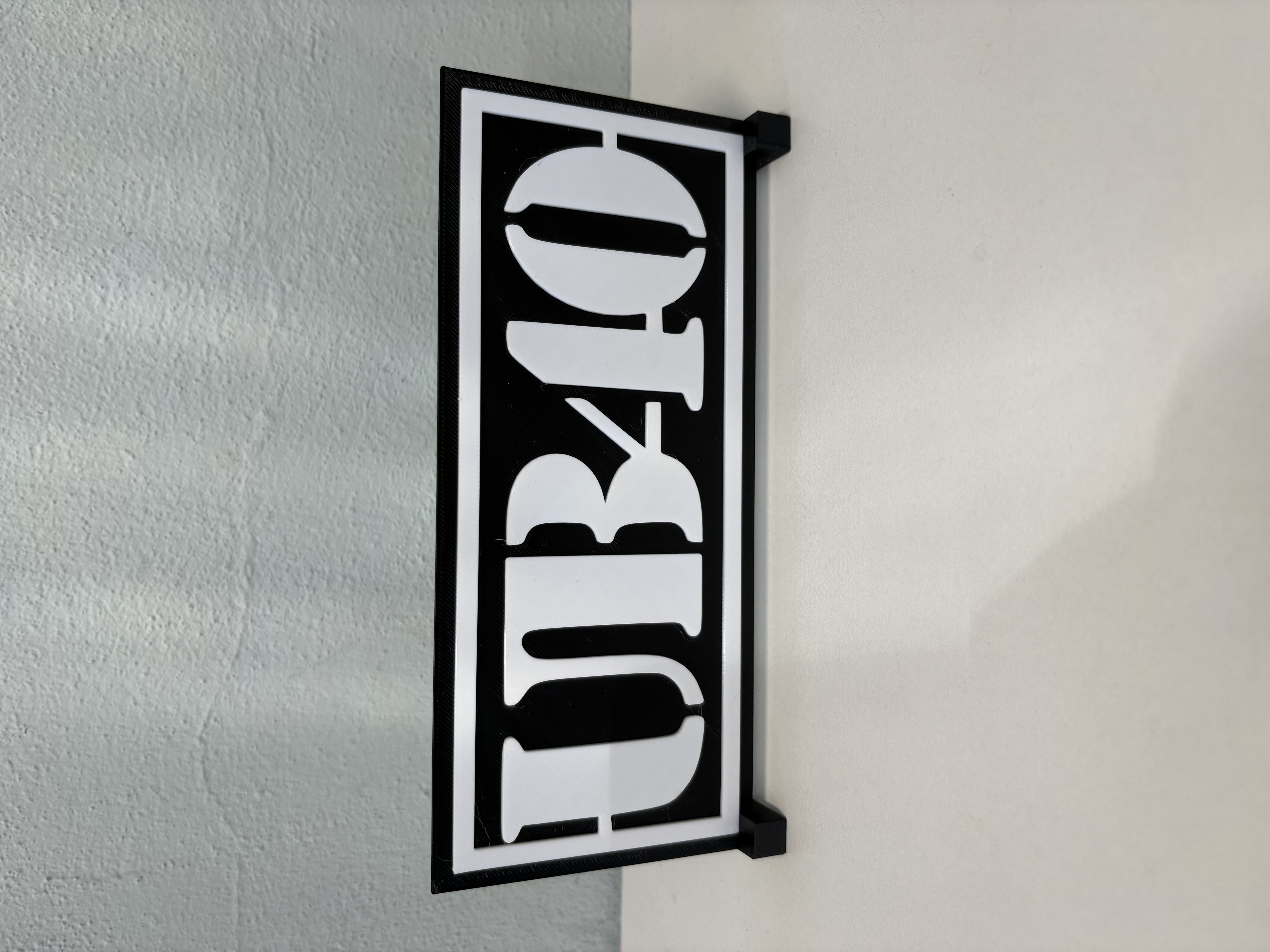 UB40 Logo 3D model by Prawny