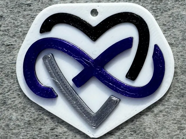 Infinity Heart Tag