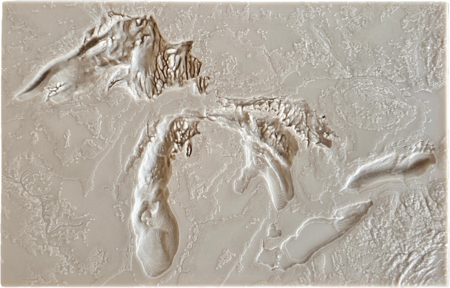 Great Lakes Bathymetry & Topography