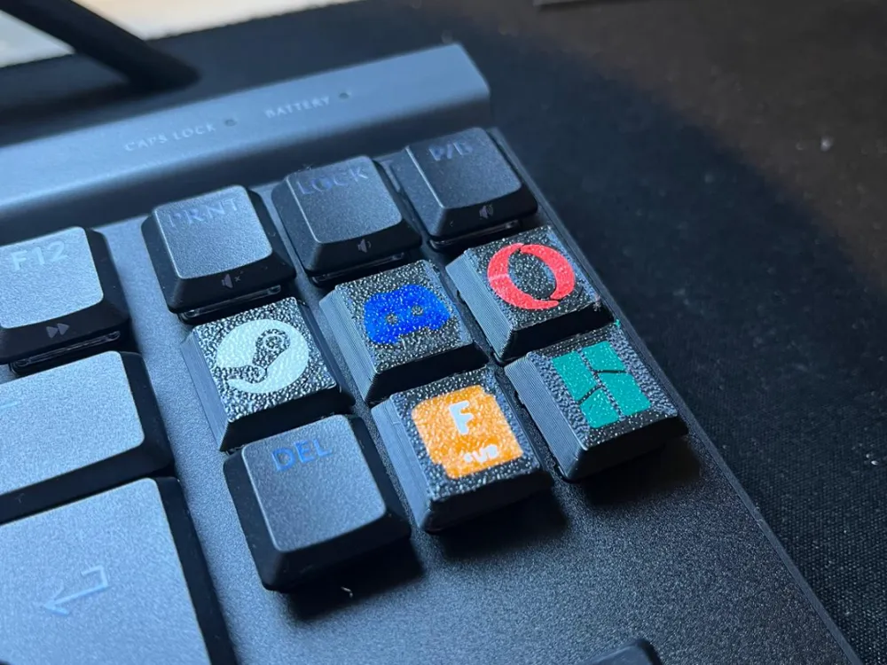 Logitech G515 Keycaps 3D model