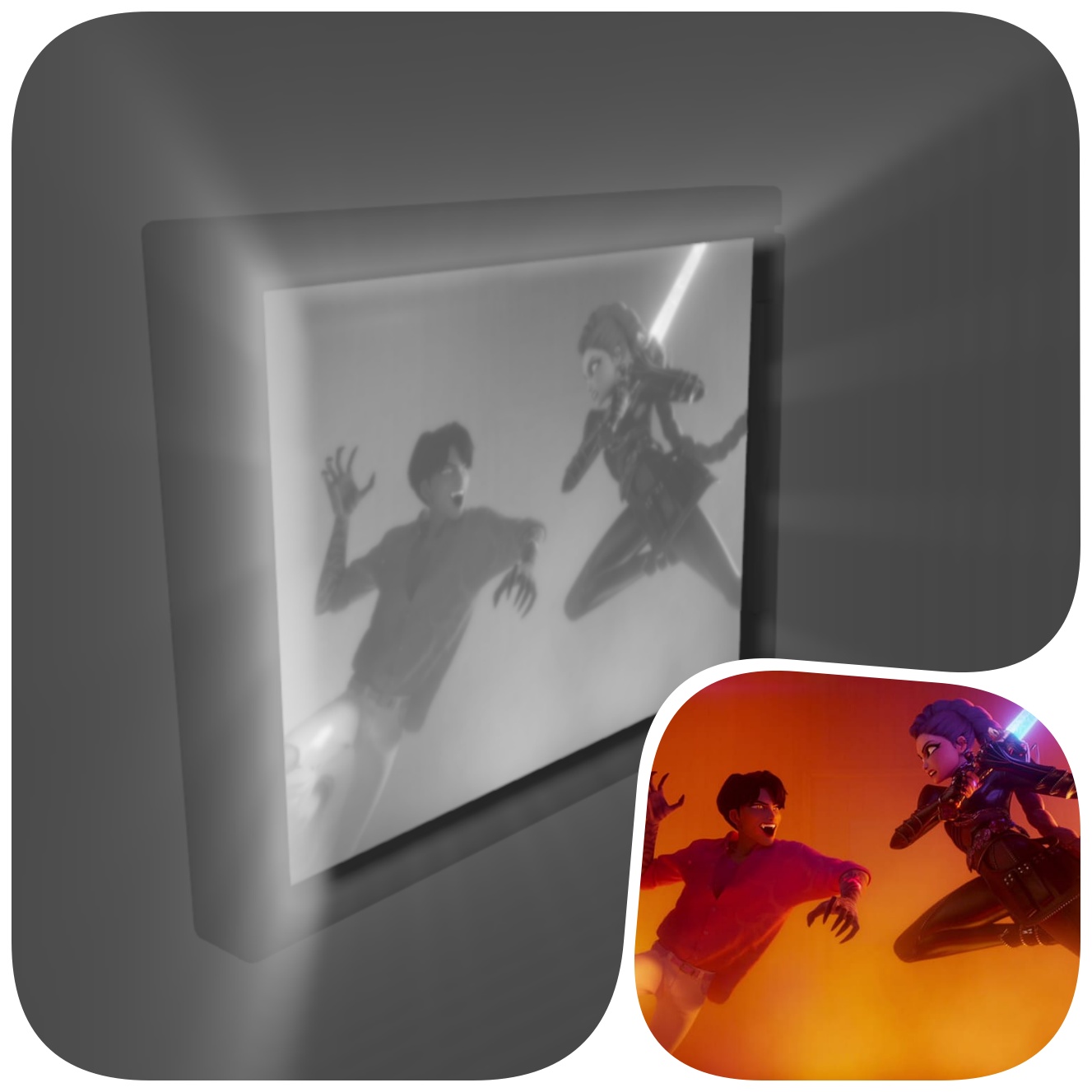 Jinu vs Rumi Lithophane Project