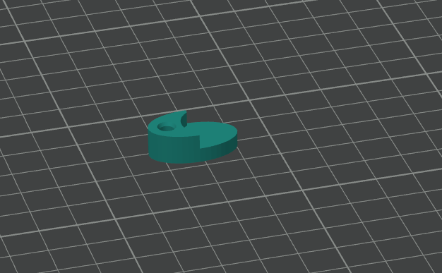 Glass Window Retainer for Cabinet 3D model