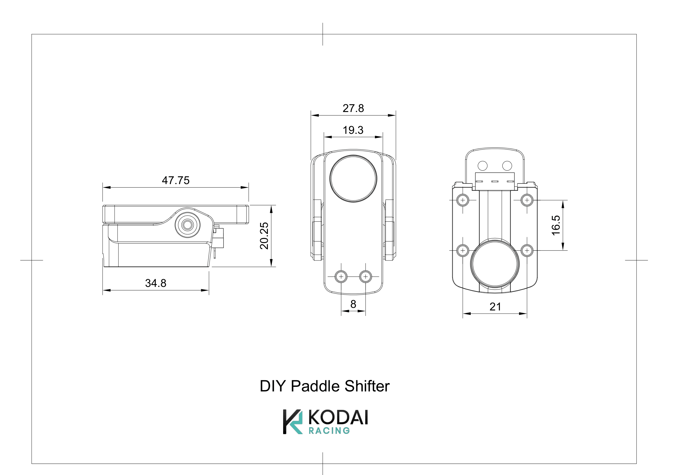 KODAI Paddle Shifter — miniatura 3