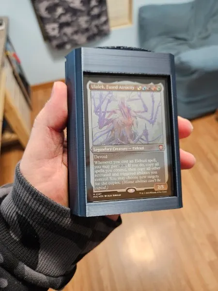 large Hex-Lock MTG (100 card + tokens) commander deck box by Mathew |  Download free STL model | Printables.com