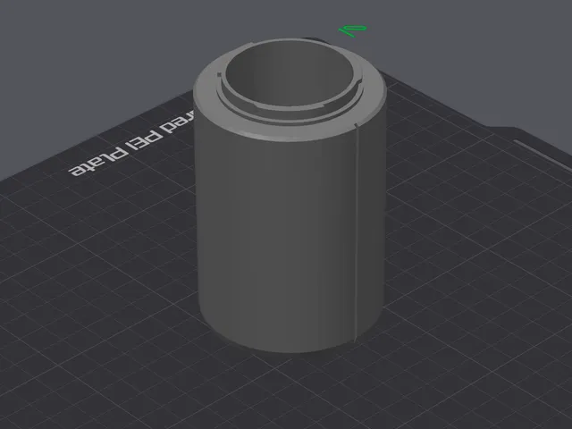Sony E mount tele pin hole lens