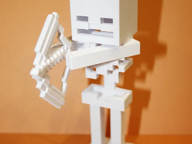 Minecraft Skeleton with Bow
