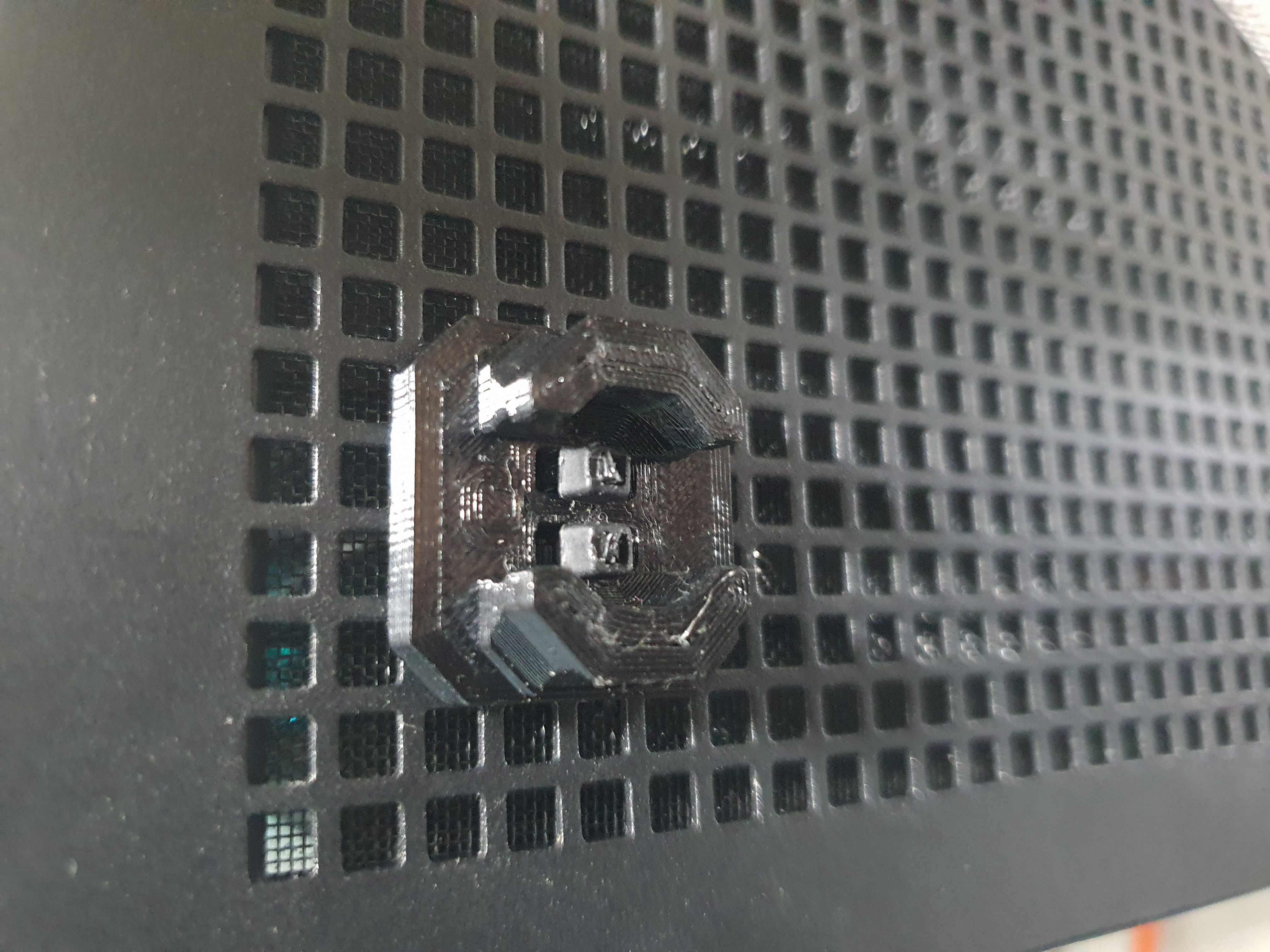 6.35mm Single DSA With Grid Holes 3D model