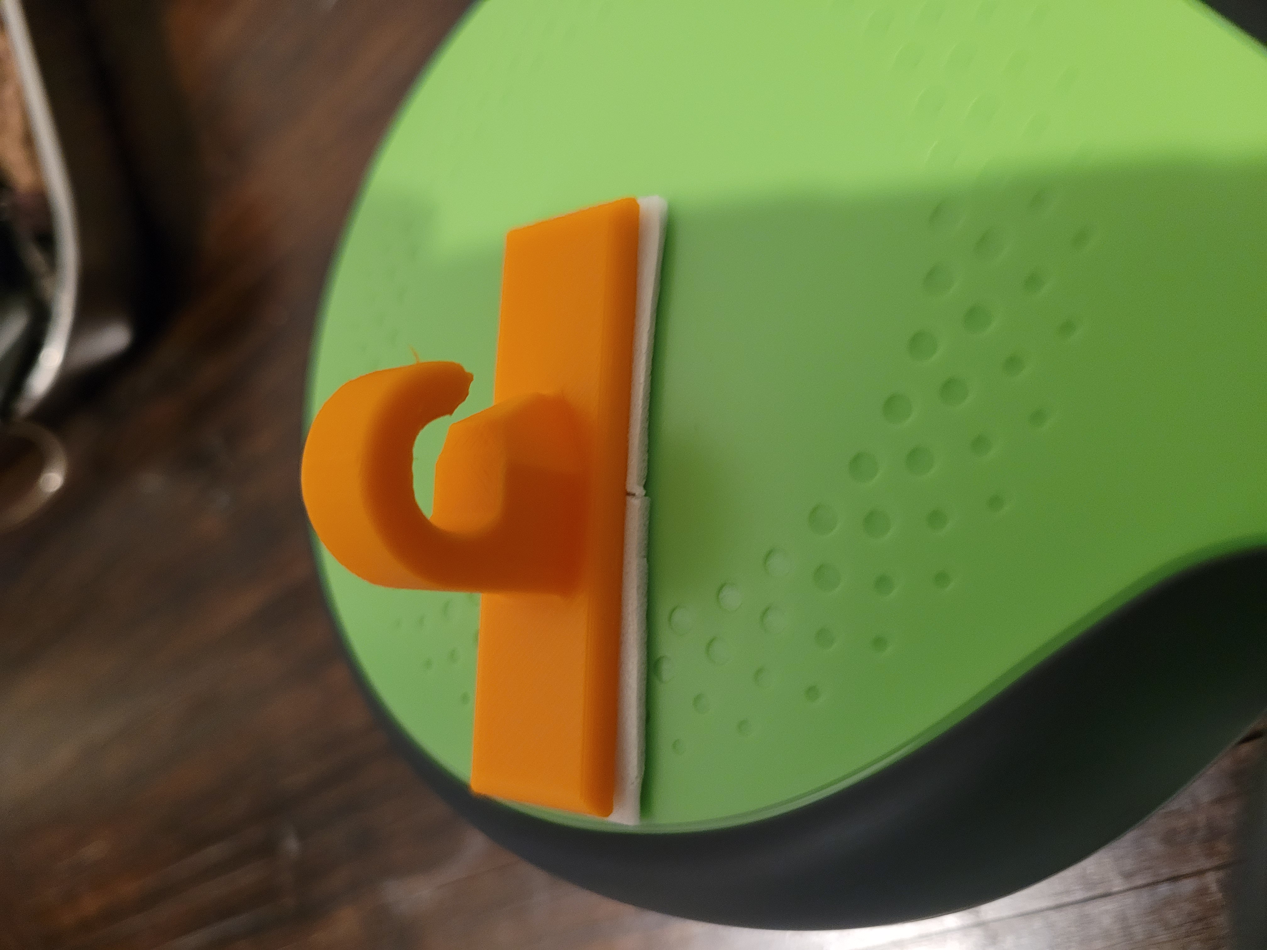 Used Poop Bag Hook with Flat Base