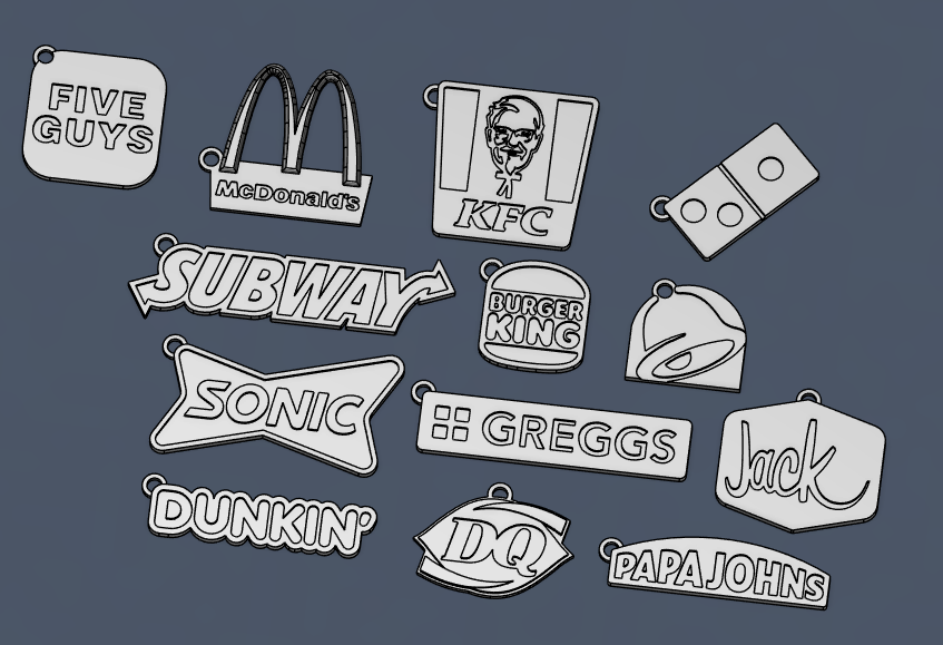 Fast Food Keychains — thumbnail 2