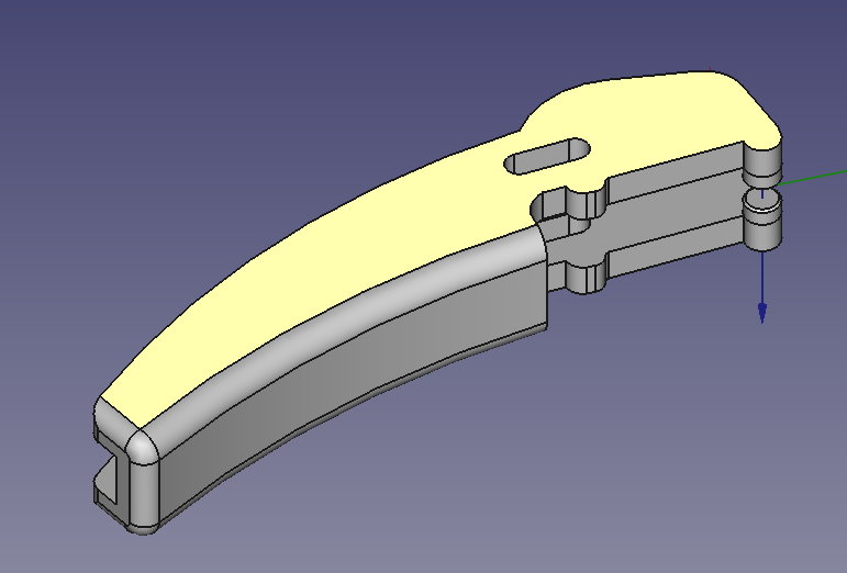 The KETER clamp lever.