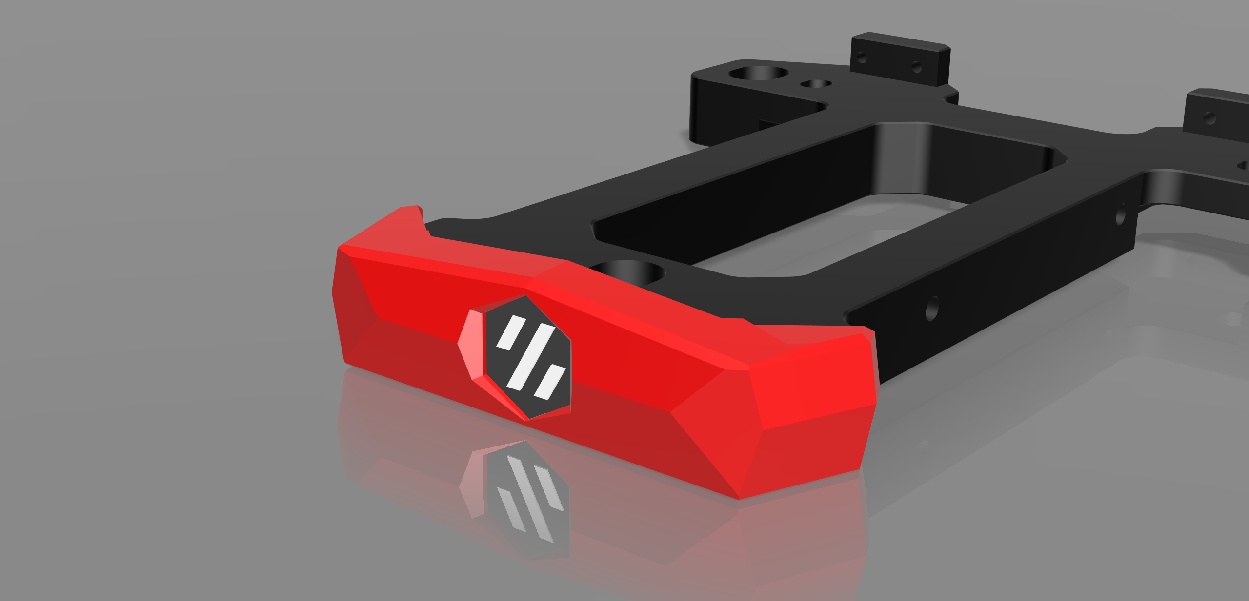Fysetc CNC Bed Stealth Front With NeoPixel
