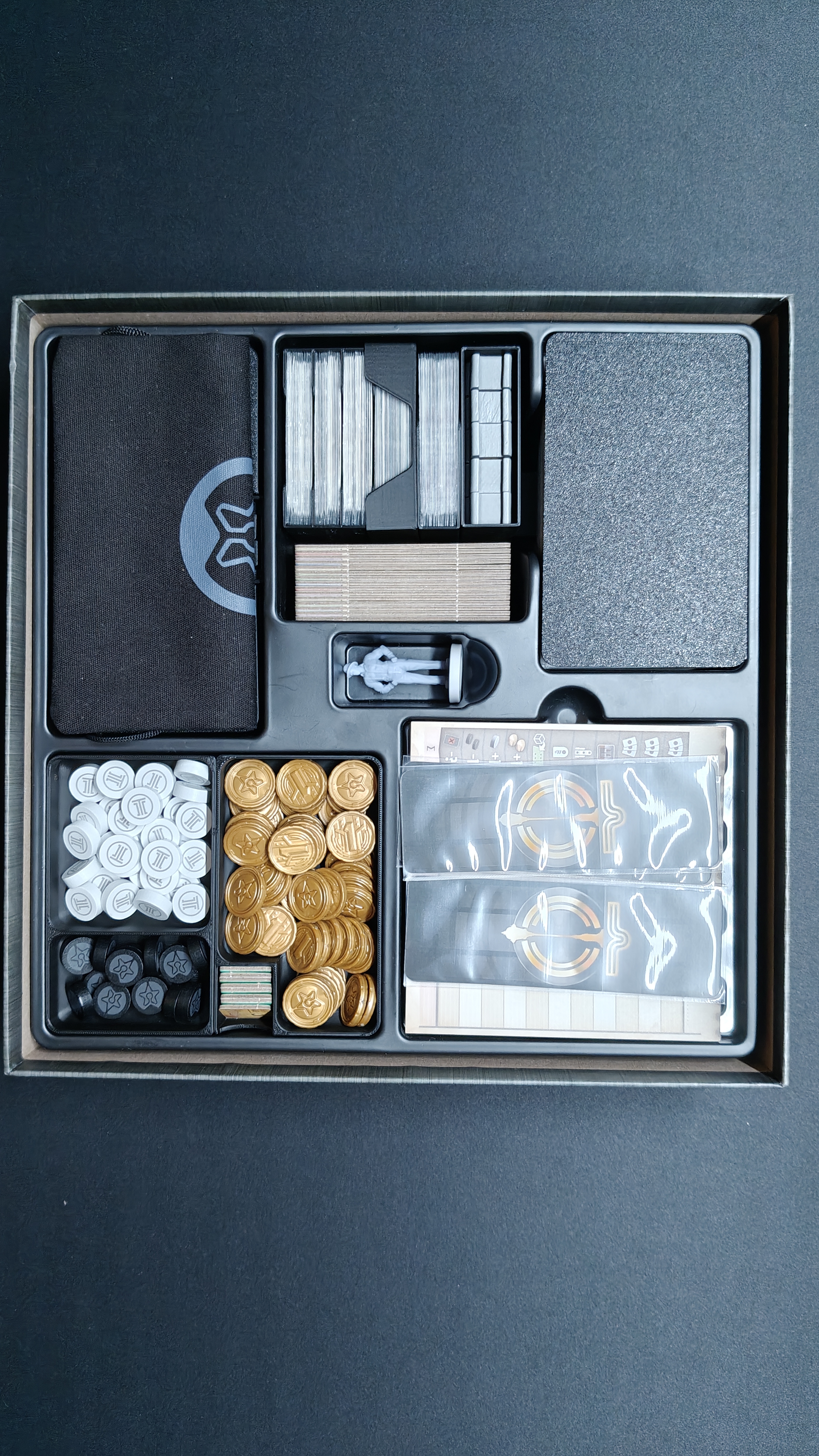Twilight City + Maurice expansion board game insert