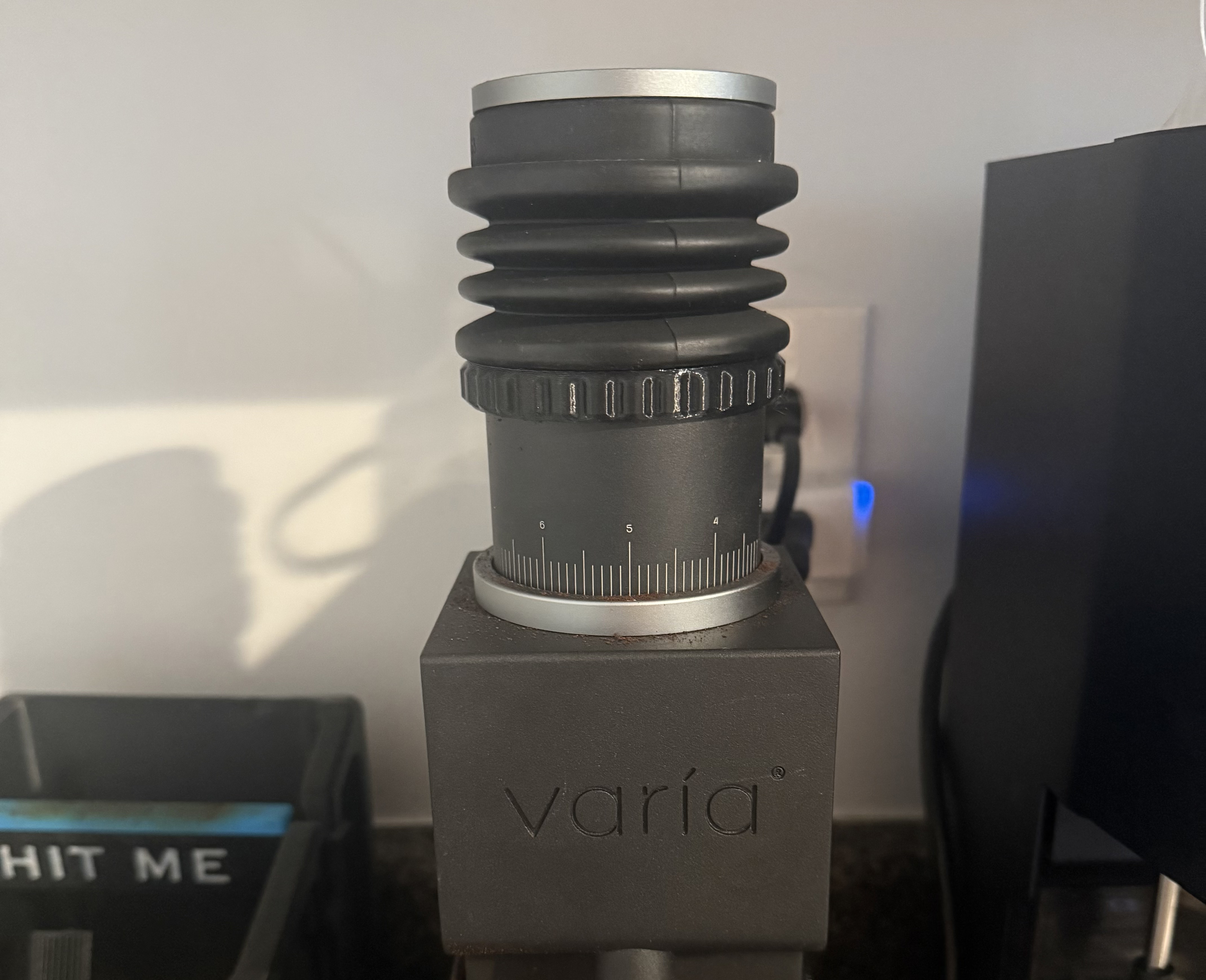 Varia vs3 Spinning Anti-Stuck-Beans Lid for use with bellows