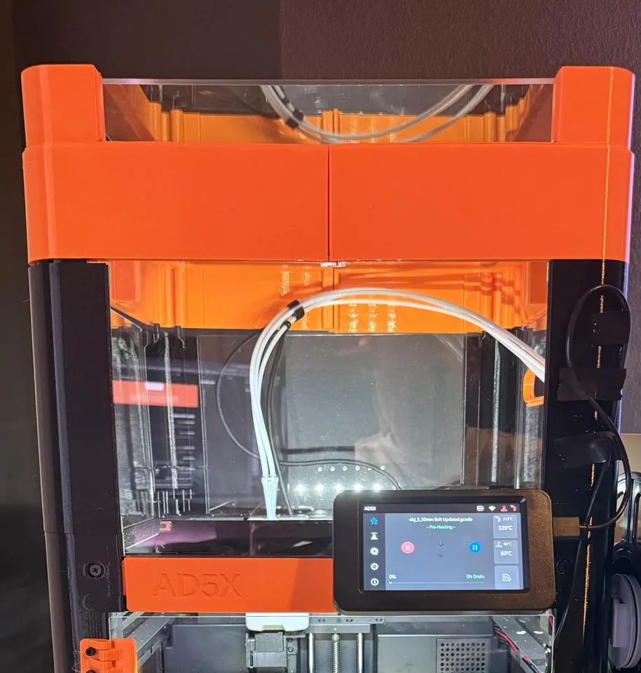 Lid Riser for FlashForge AD5X Enclosure Kit by MrChow | Download