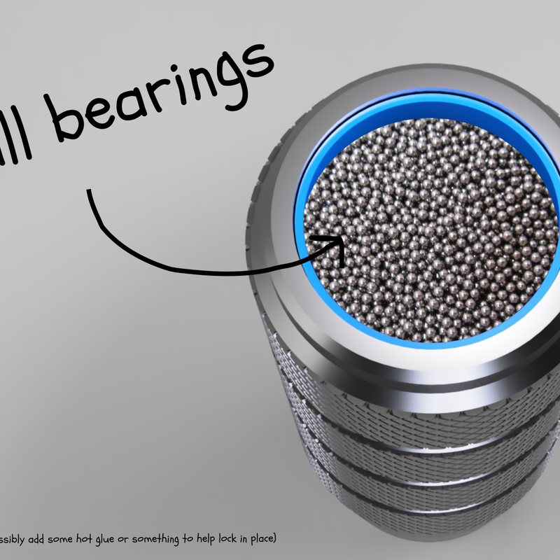Weighted Knurled Knob Shifter - TH8S - Updated v1.1 by benhoad ...