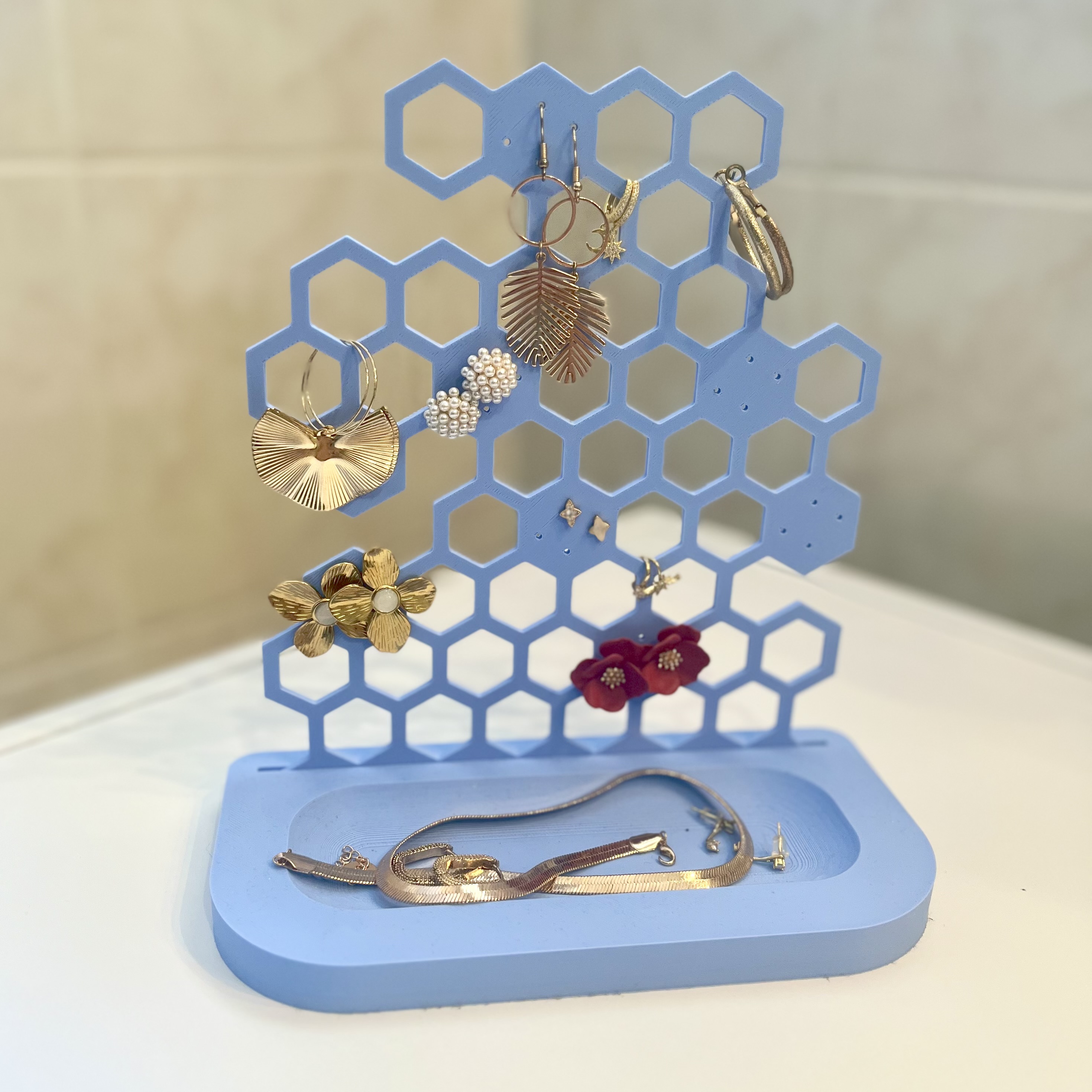 Earring holder and organizer