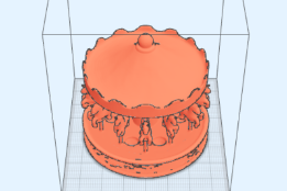 Carousel 3D model by MiniLab 3D