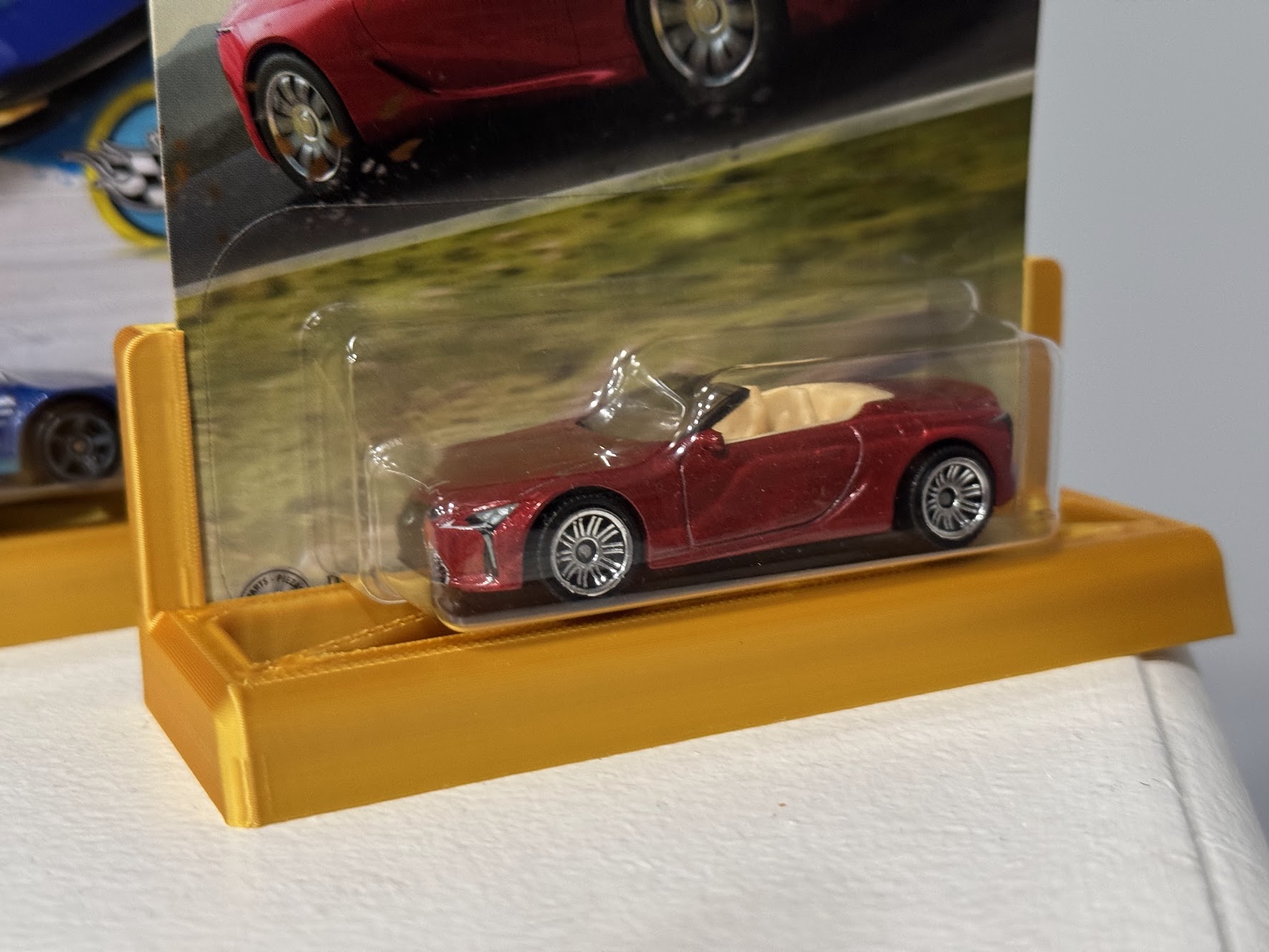 Standing Hot Wheels Holder