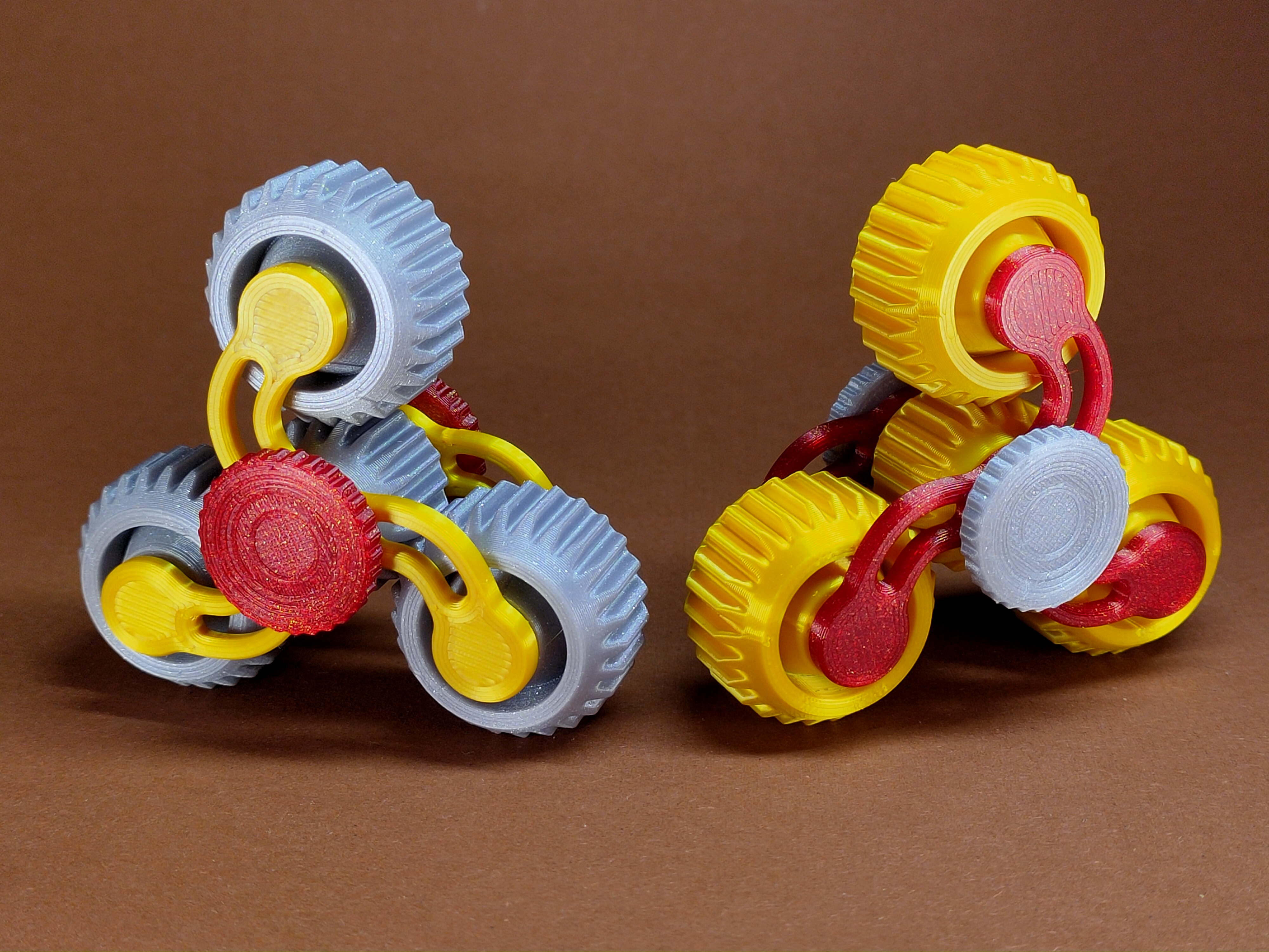Gear fidget spinner