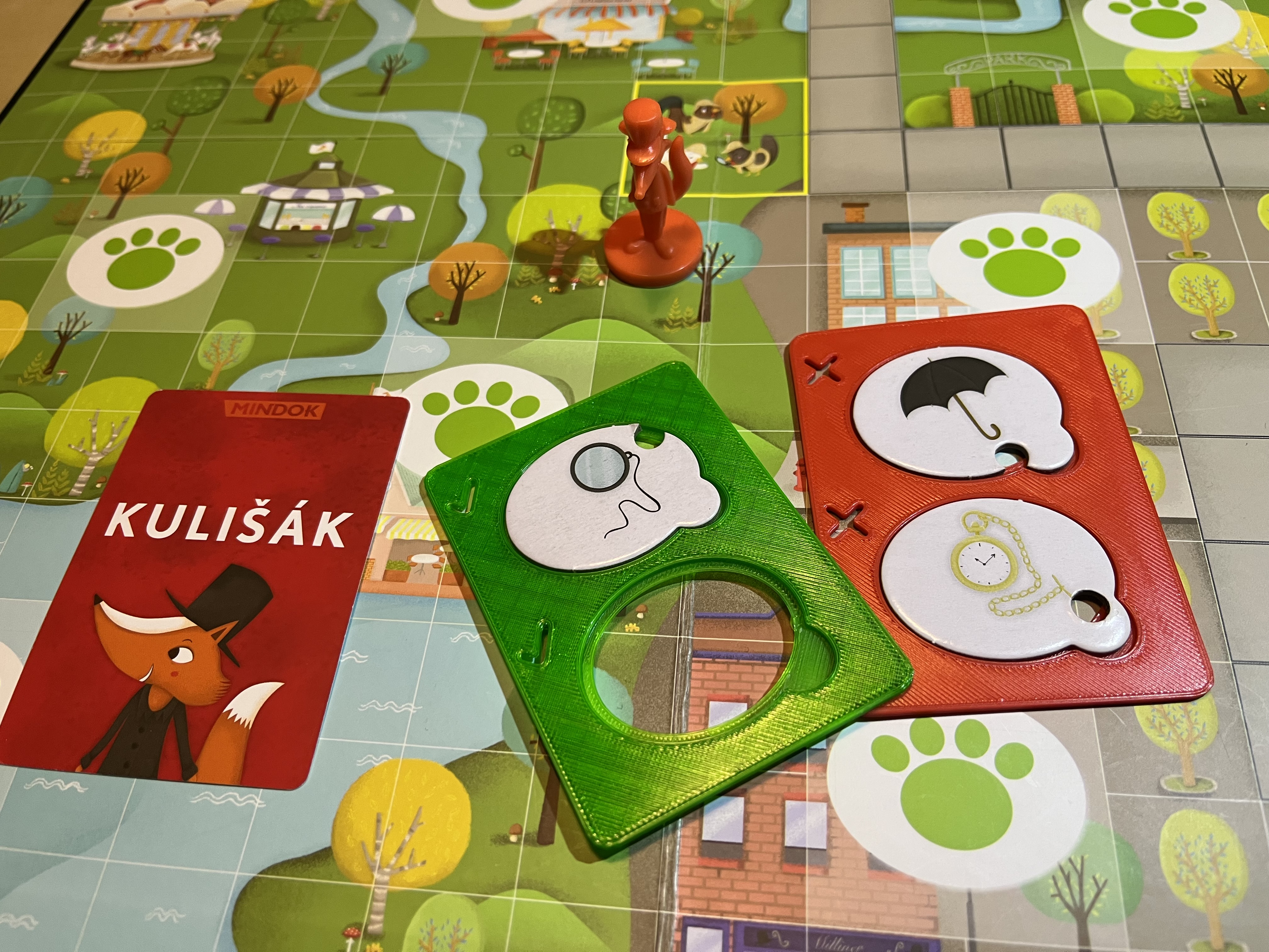 Outfoxed/Kulišák/Verfuxt evidence cards
